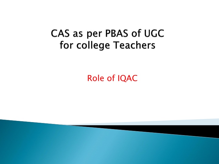 role of iqac n.w