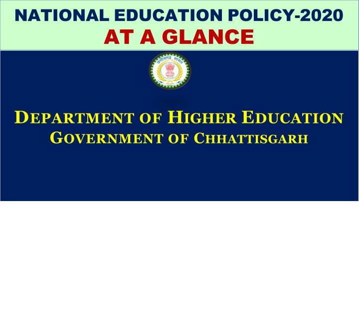 national education policy 2020 at a glance n.w