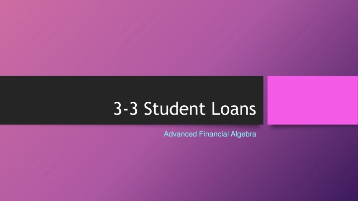 Student Loans: Key Information and Examples