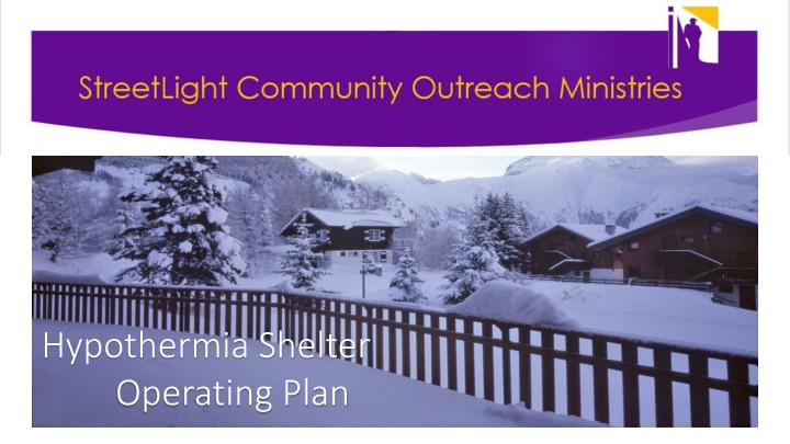 hypothermia shelter operating plan n.w