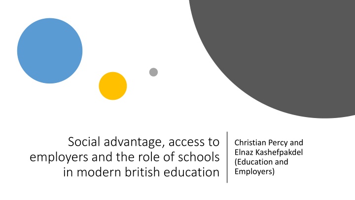 social advantage access to employers and the role n.w