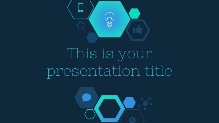 this is your presentation title n.w