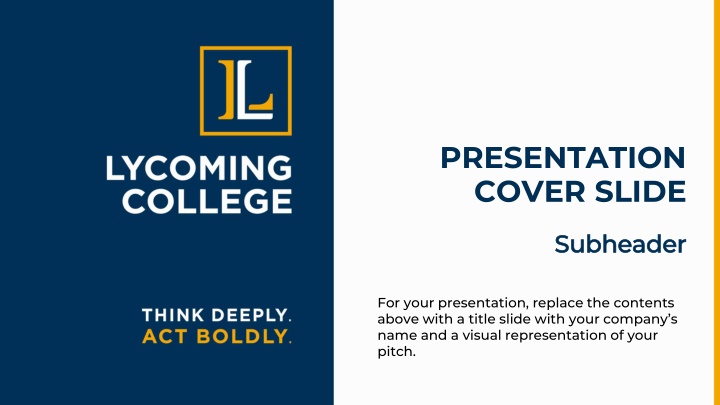 presentation cover slide n.w