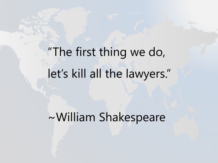the first thing we do let s kill all the lawyers n.w