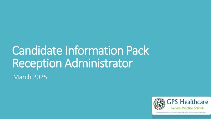 candidate information pack candidate information n.w