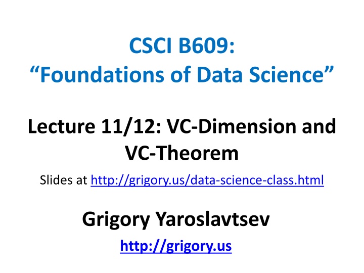 csci b609 n.w