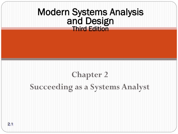 modern systems analysis modern systems analysis n.w