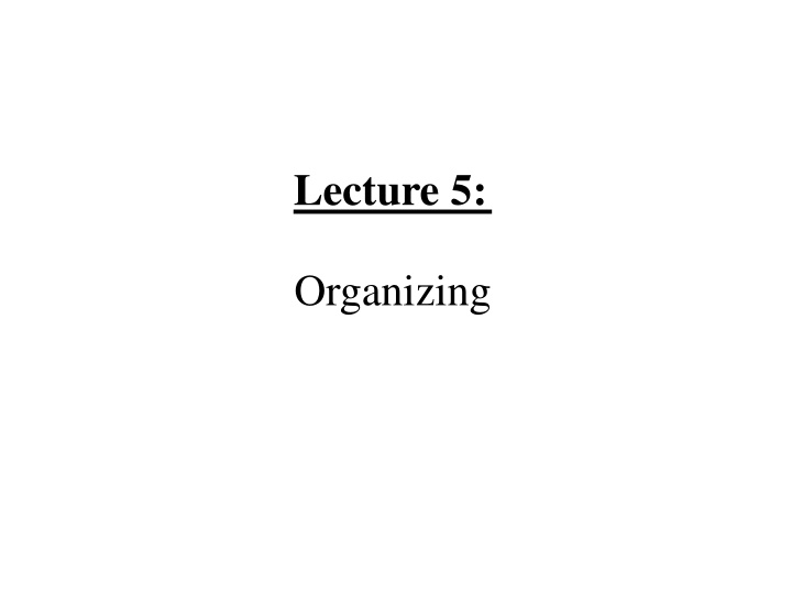 lecture 5 n.w