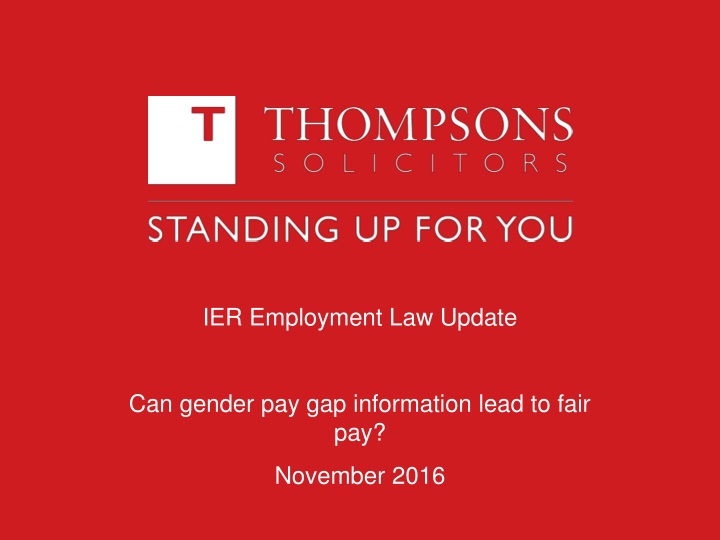 ier employment law update n.w