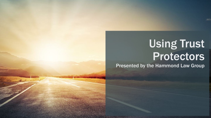 using trust protectors n.w