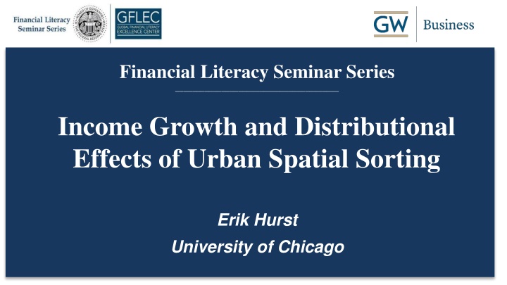 financial literacy seminar series n.w
