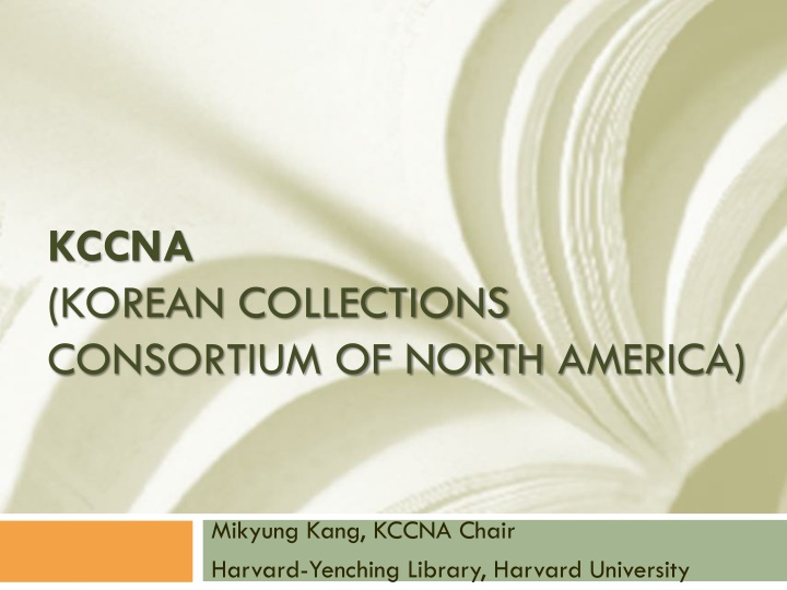 kccna korean collections consortium of north n.w