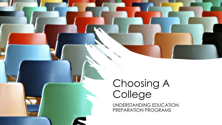 choosing a college understanding education n.w