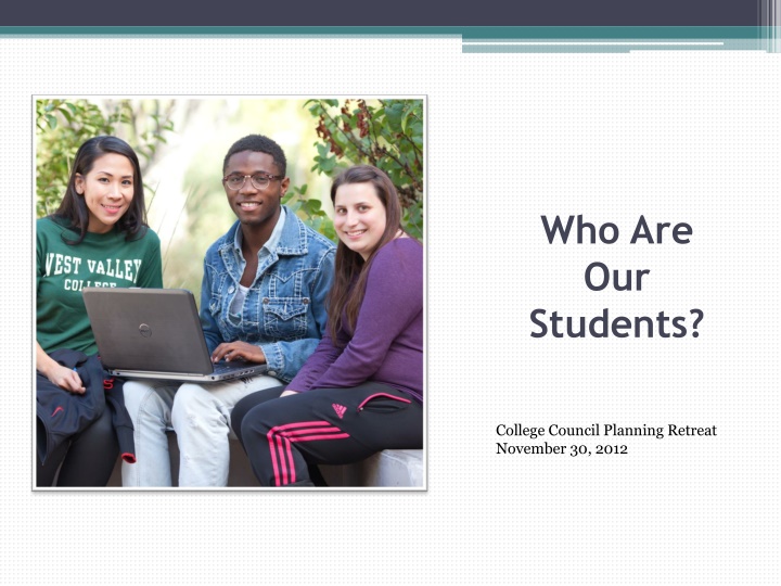 who are our students n.w