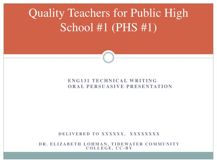 Addressing High Teacher Turnover in Public High School