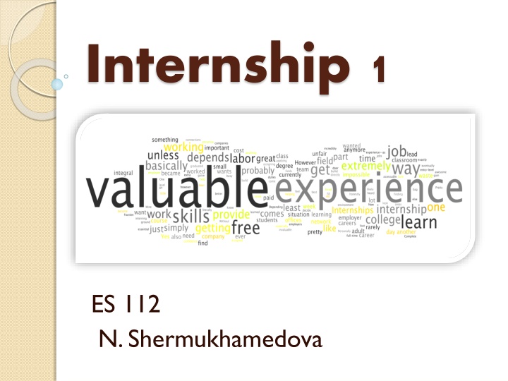 Internship Experience at the Congress of Women