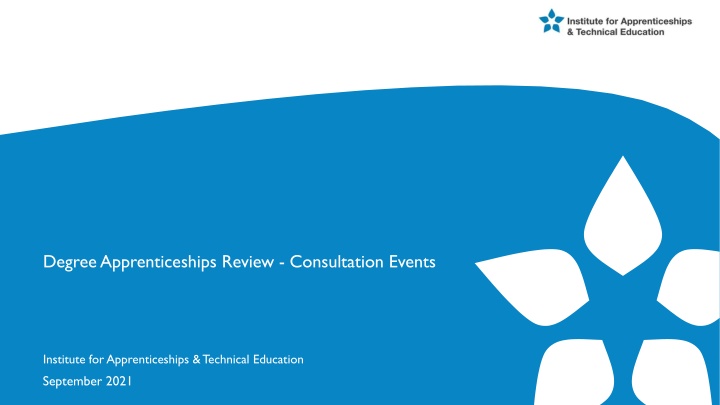 degree apprenticeships review consultation events n.w