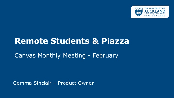 remote students piazza n.w