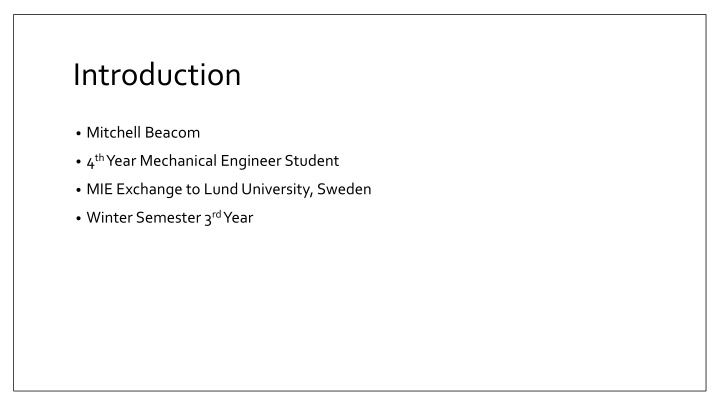 introduction n.w