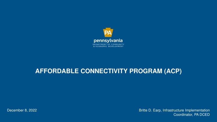 Affordable Connectivity Program: Bridging the Digital Divide