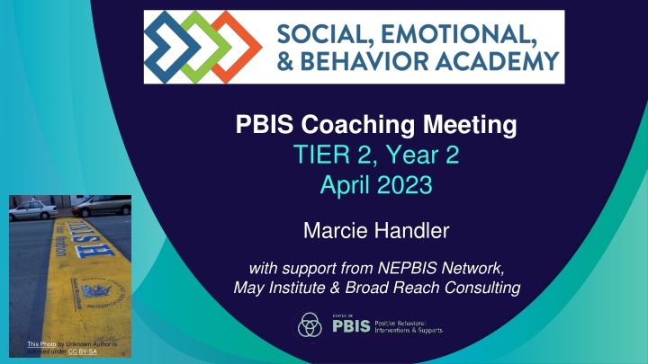 PBIS Coaching Meeting Tier 2 Year 2 Activities