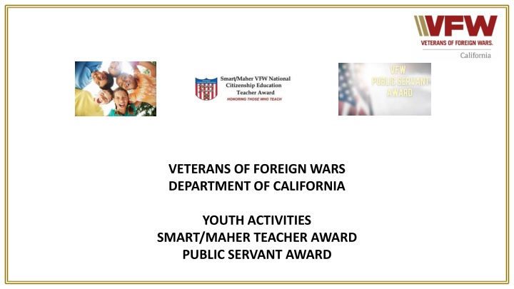 veterans of foreign wars department of california n.w