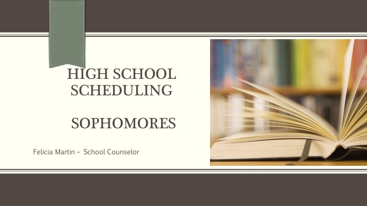 high school scheduling n.w