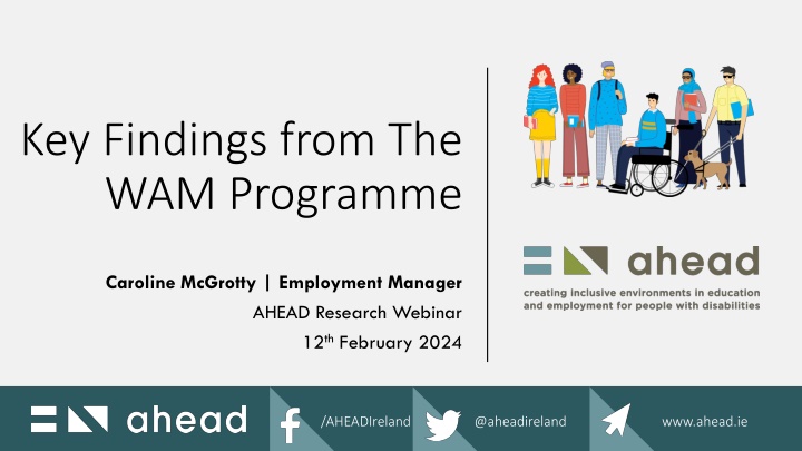 key findings from the wam programme n.w