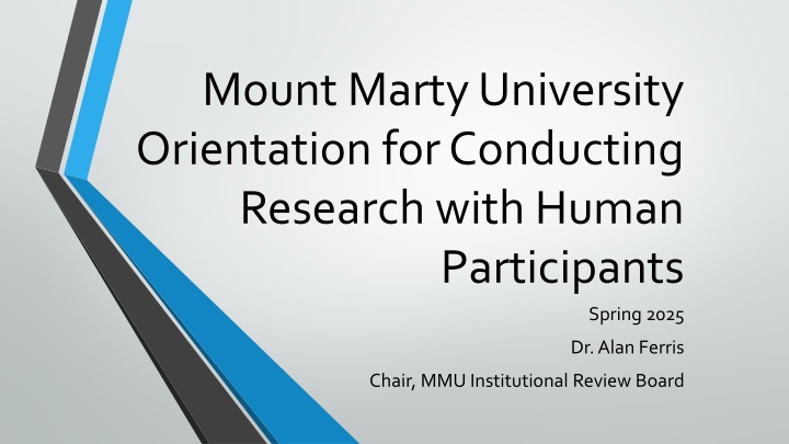 mount marty university orientation for conducting n.w