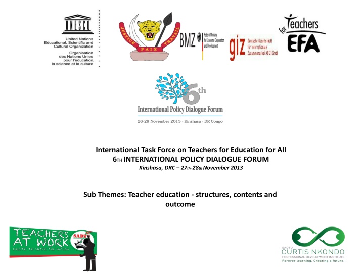 international task force on teachers n.w