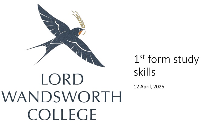 1 st form study skills n.w