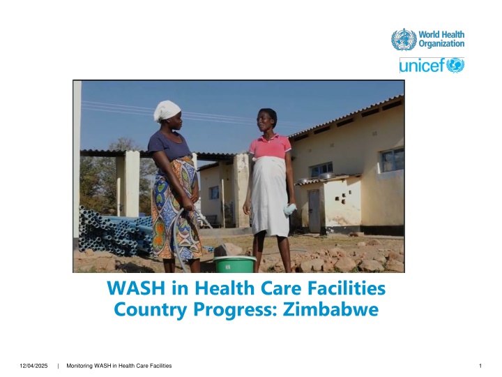wash in health care facilities country progress n.w
