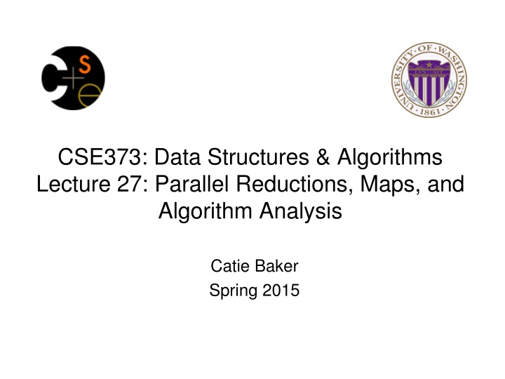cse373 data structures algorithms lecture n.w