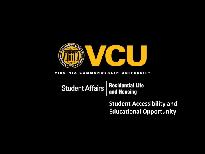 student accessibility and educational opportunity n.w