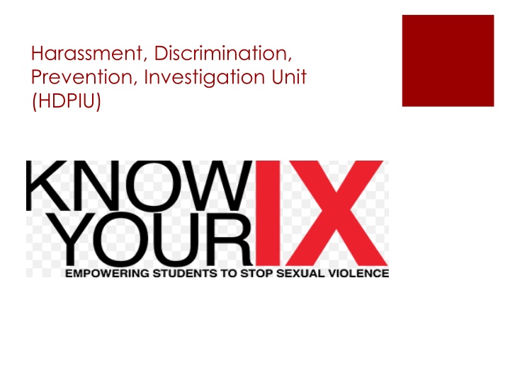 harassment discrimination prevention n.w