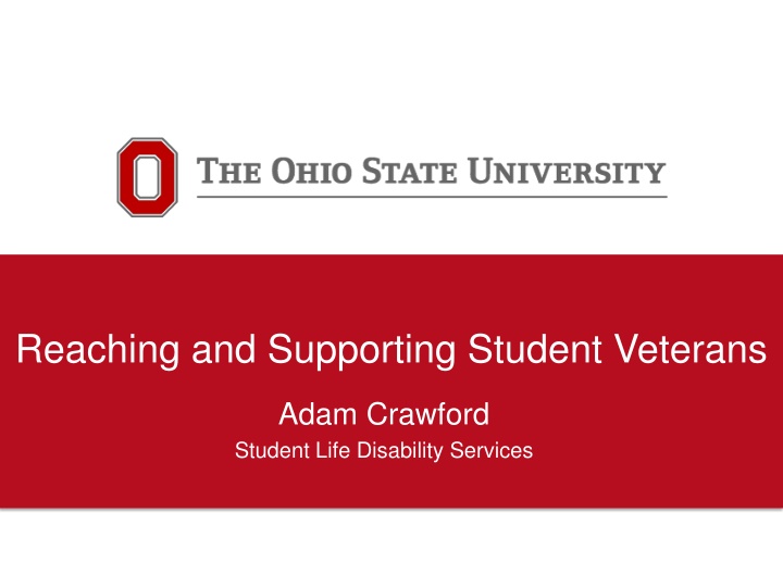 reaching and supporting student veterans n.w