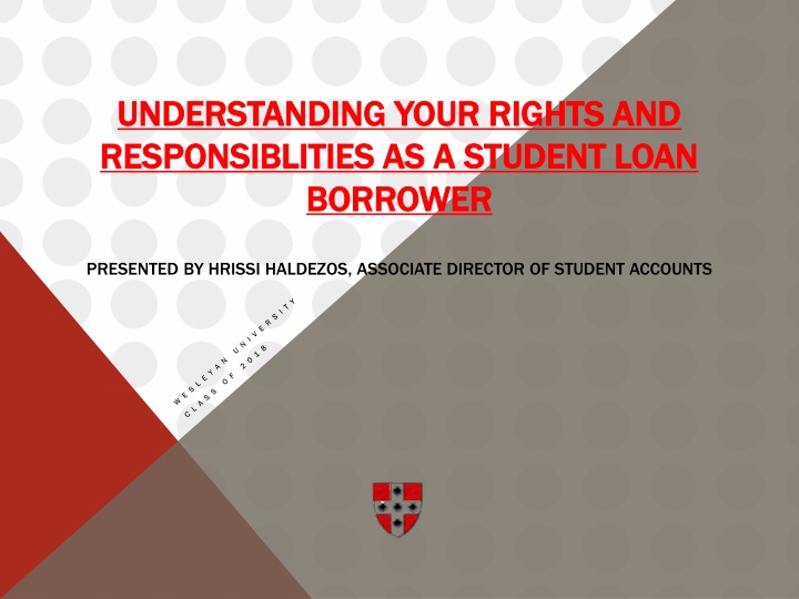 Student Loan Borrower: Rights & Responsibilities