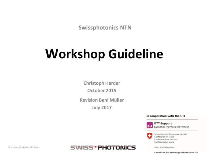 swissphotonics ntn n.w