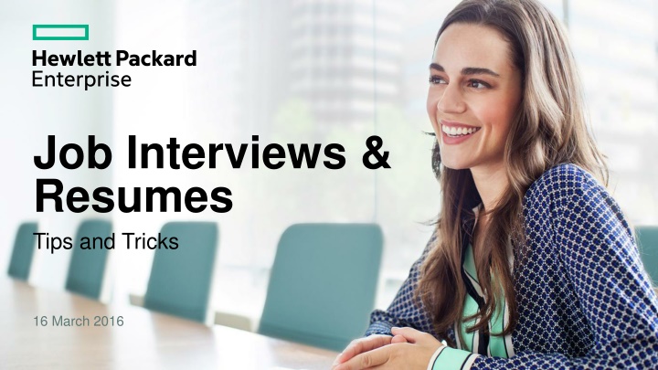 Job Interviews & Resumes Tips and Tricks