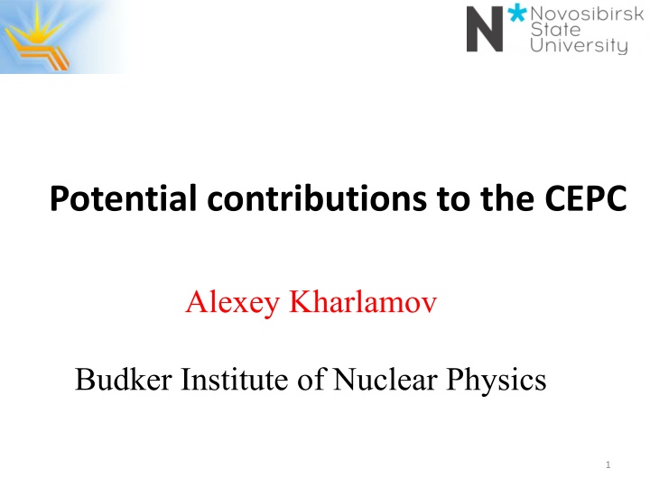 potential contributions to the cepc n.w