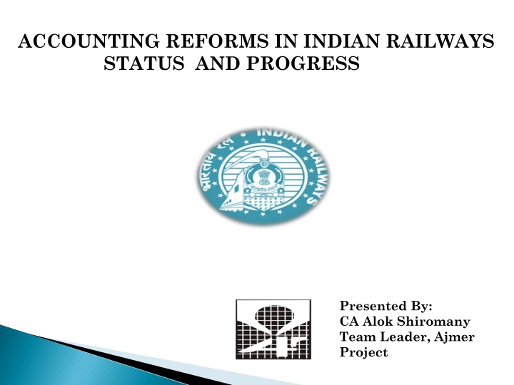 accounting reforms in indian railways status n.w