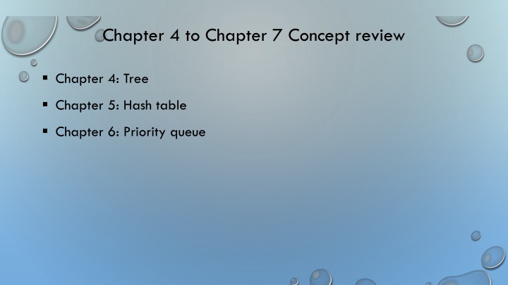 chapter 4 to chapter 7 concept review n.w
