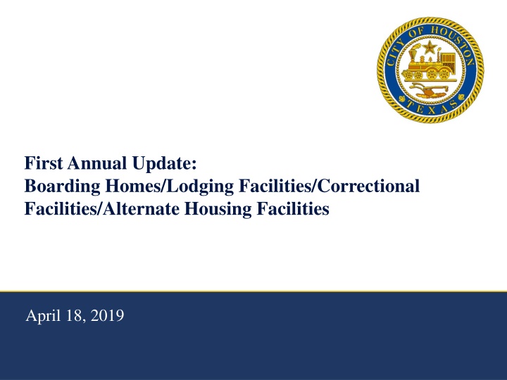 first annual update boarding homes lodging n.w