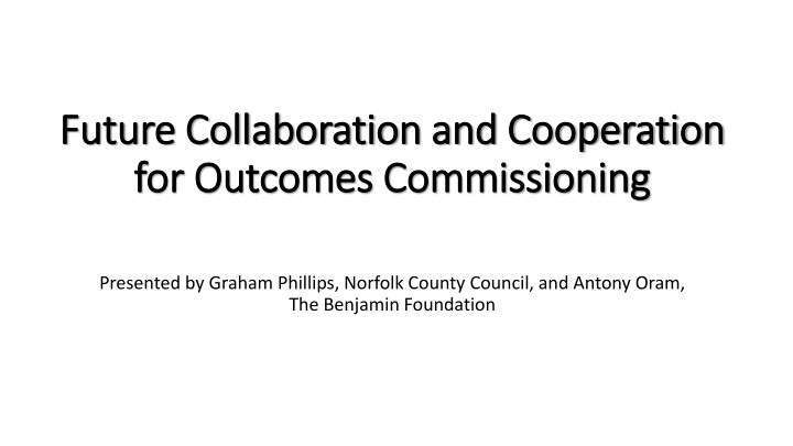 future collaboration and cooperation future n.w
