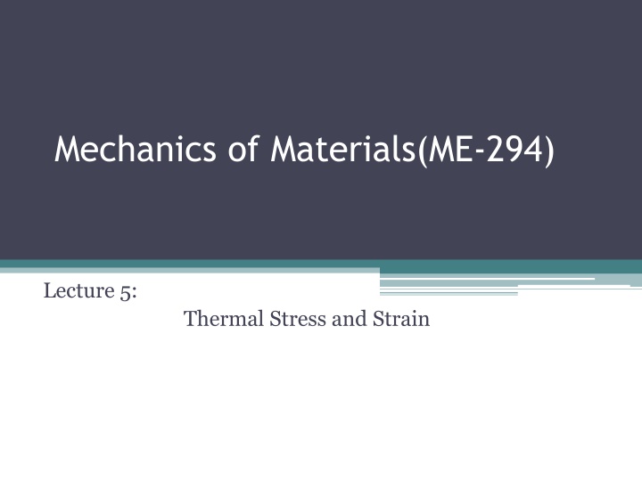 mechanics of materials me 294 n.w