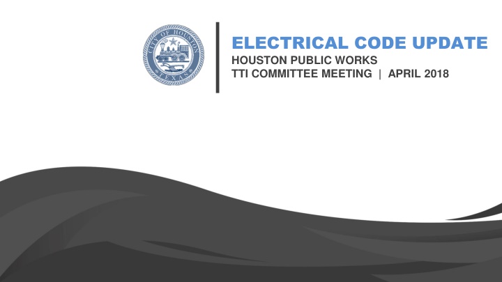 electrical code update houston public works n.w