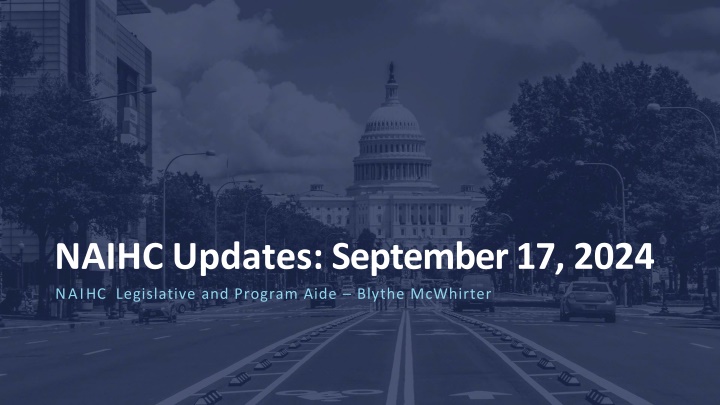 naihc updates september 17 2024 n.w