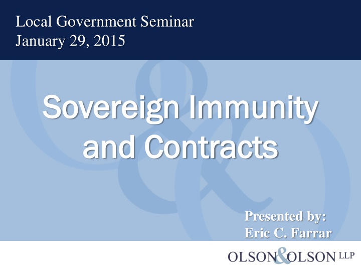 local government seminar january 29 2015 n.w