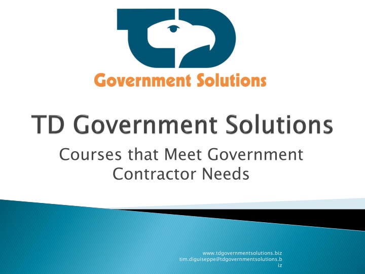 courses that meet government contractor needs n.w