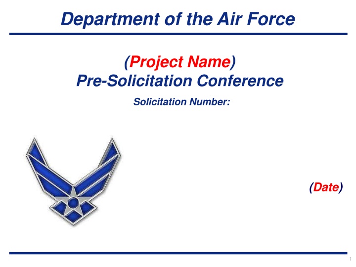 department of the air force n.w